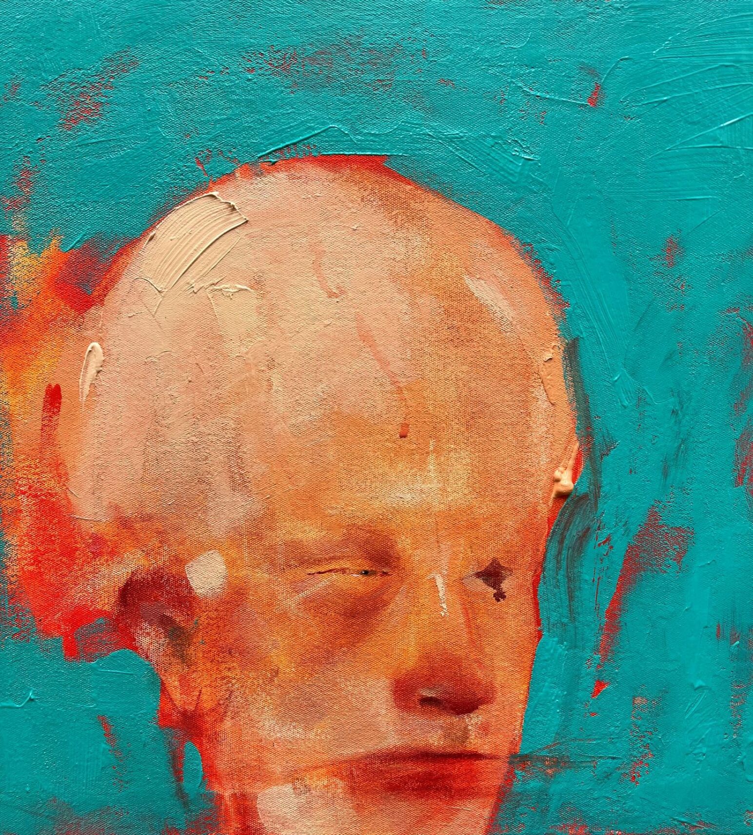 untitled -40 X 50 Cm- Acrylic on canvas- 2022